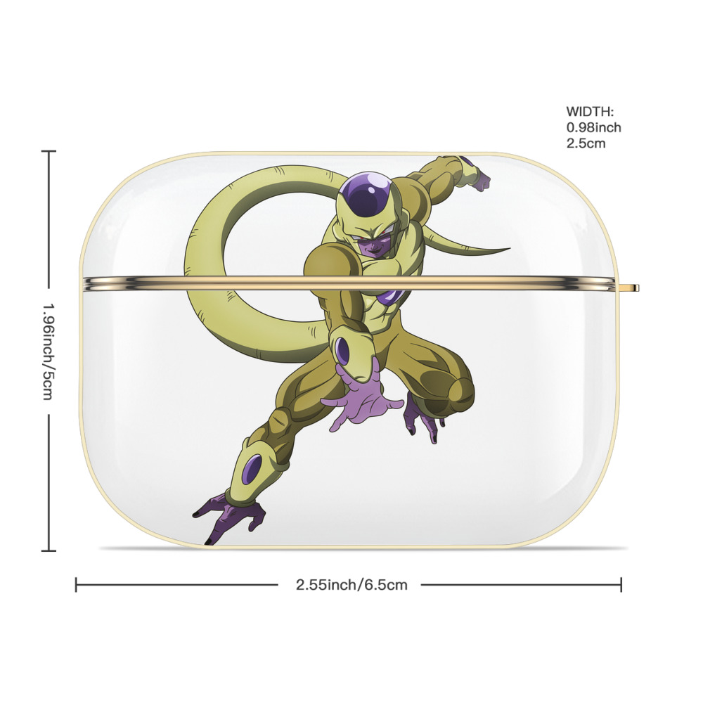 ドラゴンボール フリーザ DRAGON BALL Frieza 【AirPods Pro用】ハードシェル保護ケース｜耐衝撃・防指紋・カラビナ付き商品仕様