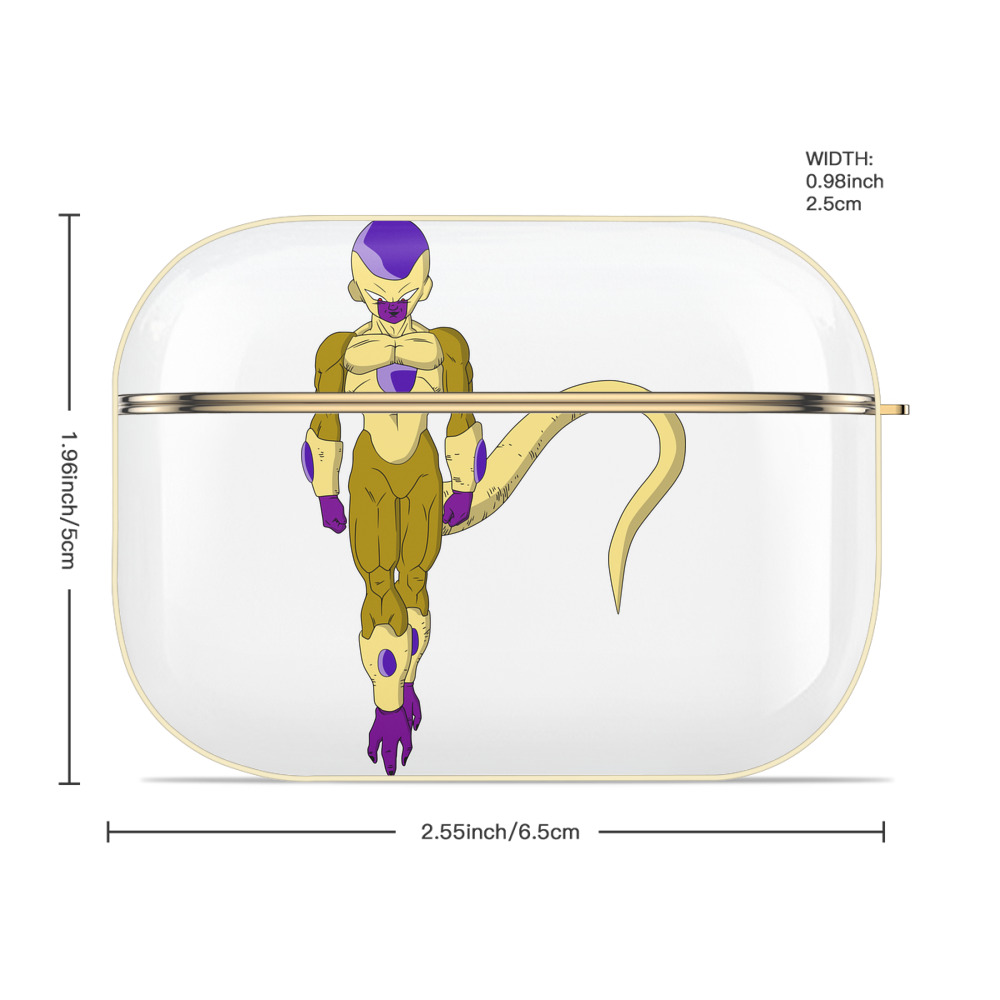 ドラゴンボール フリーザ DRAGON BALL Frieza 【AirPods Pro用】ハードシェル保護ケース｜耐衝撃・防指紋・カラビナ付き商品仕様