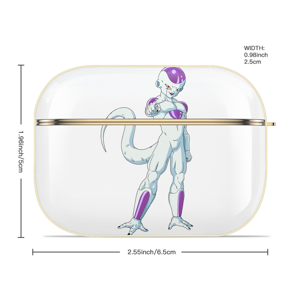 ドラゴンボール フリーザ DRAGON BALL Frieza 【AirPods Pro用】ハードシェル保護ケース｜耐衝撃・防指紋・カラビナ付き商品仕様