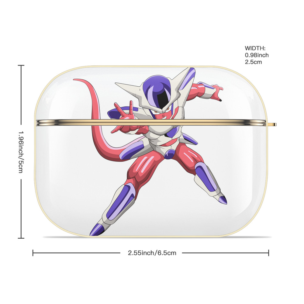 ドラゴンボール フリーザ DRAGON BALL Frieza 【AirPods Pro用】ハードシェル保護ケース｜耐衝撃・防指紋・カラビナ付き商品仕様