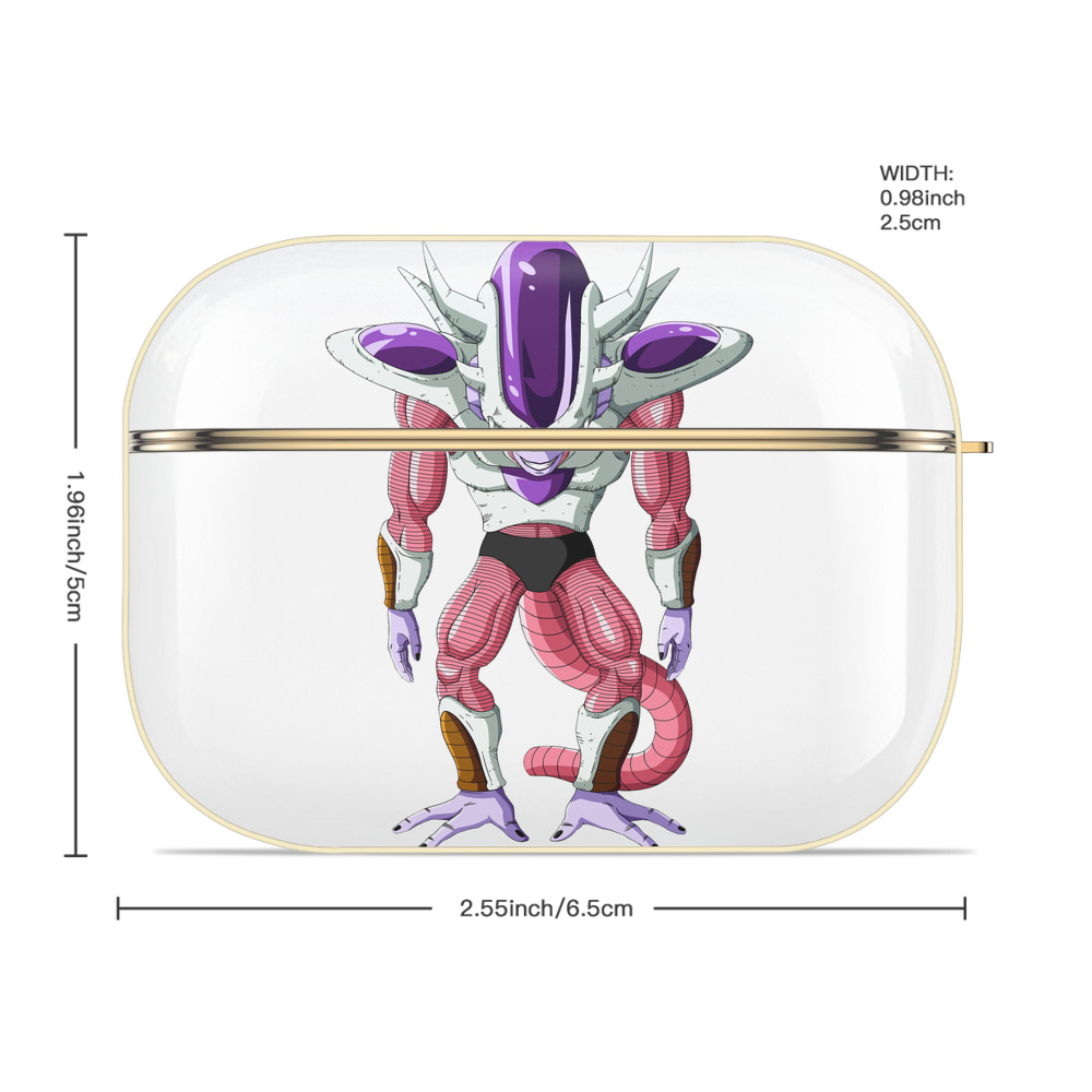 ドラゴンボール フリーザ DRAGON BALL Frieza 【AirPods Pro用】ハードシェル保護ケース｜耐衝撃・防指紋・カラビナ付き商品仕様