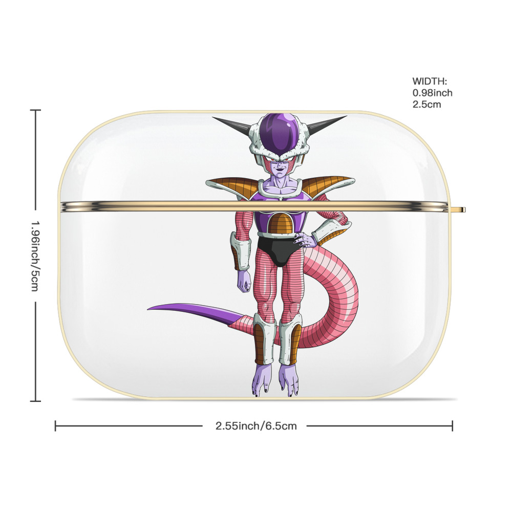 ドラゴンボール フリーザ DRAGON BALL Frieza 【AirPods Pro用】ハードシェル保護ケース｜耐衝撃・防指紋・カラビナ付き商品仕様