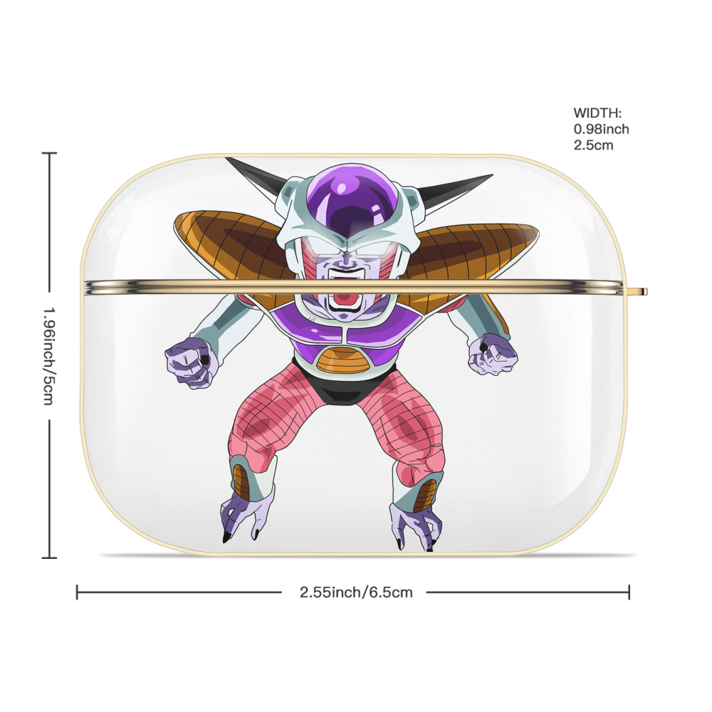 ドラゴンボール フリーザ DRAGON BALL Frieza 【AirPods Pro用】ハードシェル保護ケース｜耐衝撃・防指紋・カラビナ付き商品仕様