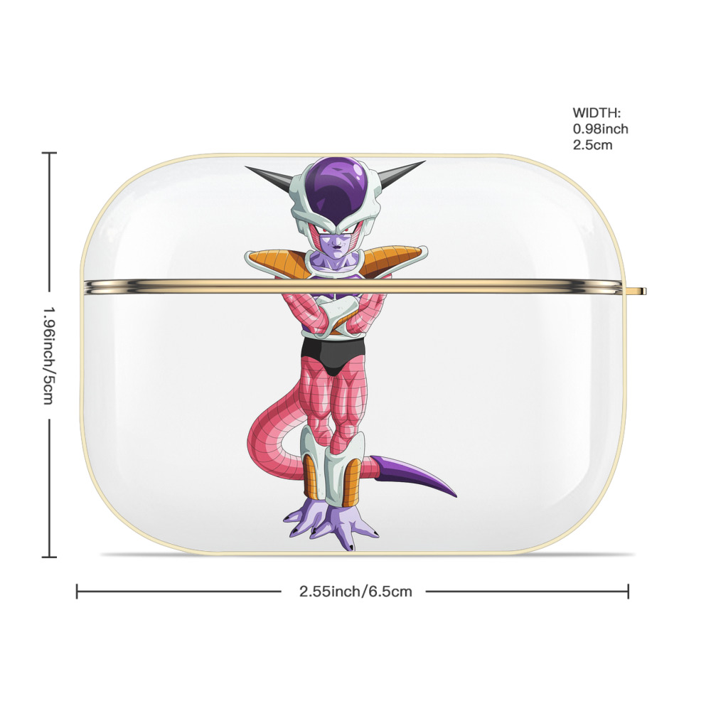 ドラゴンボール フリーザ DRAGON BALL Frieza 【AirPods Pro用】ハードシェル保護ケース｜耐衝撃・防指紋・カラビナ付き商品仕様