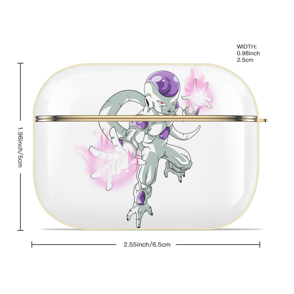 ドラゴンボール フリーザ DRAGON BALL Frieza 【AirPods Pro用】ハードシェル保護ケース｜耐衝撃・防指紋・カラビナ付き商品仕様