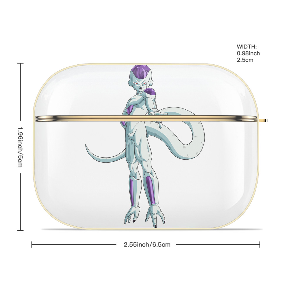 ドラゴンボール フリーザ DRAGON BALL Frieza 【AirPods Pro用】ハードシェル保護ケース｜耐衝撃・防指紋・カラビナ付き商品仕様