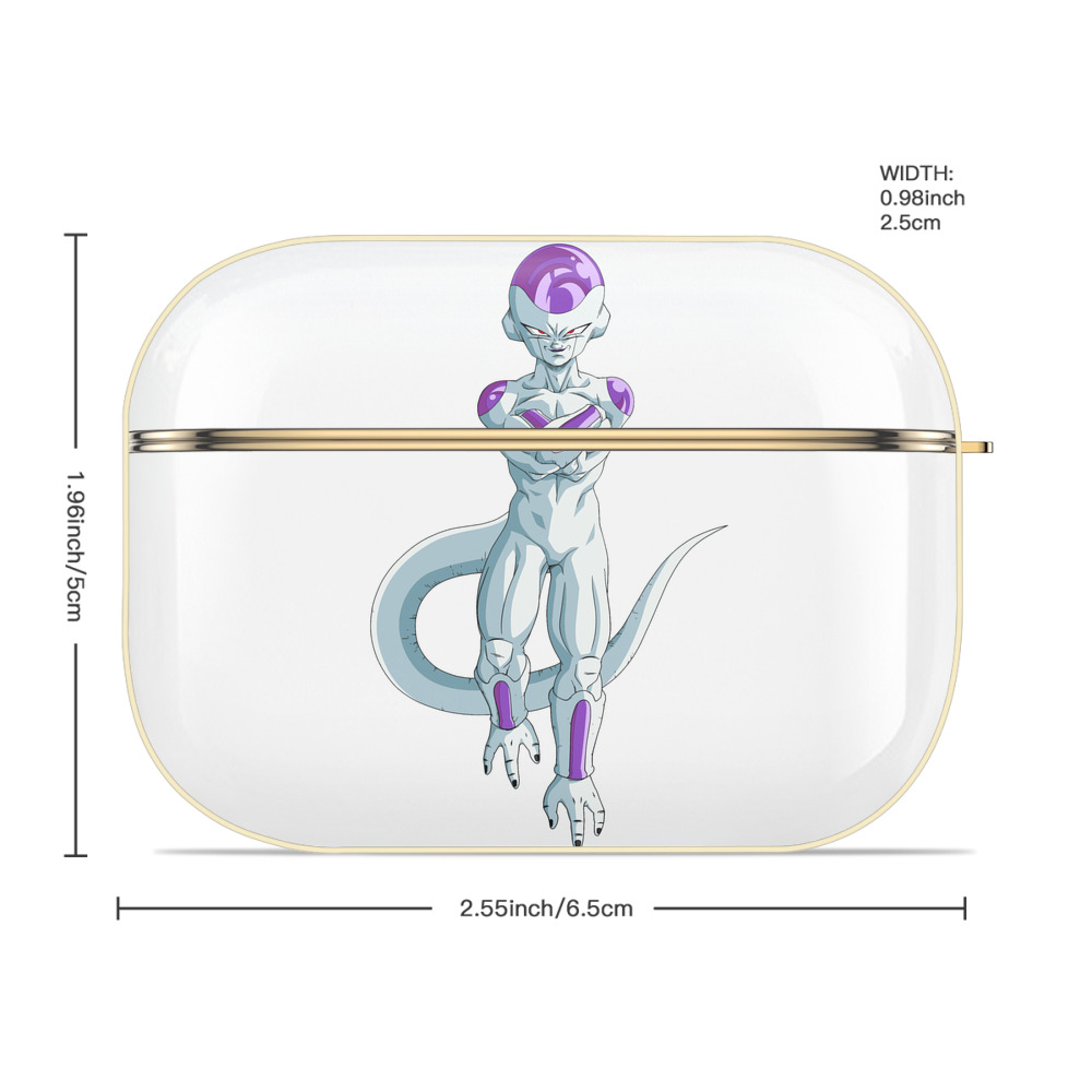 ドラゴンボール フリーザ DRAGON BALL Frieza 【AirPods Pro用】ハードシェル保護ケース｜耐衝撃・防指紋・カラビナ付き商品仕様