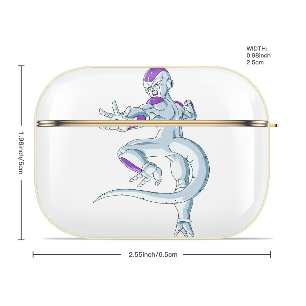 ドラゴンボール フリーザ DRAGON BALL Frieza 【AirPods Pro用】ハードシェル保護ケース｜耐衝撃・防指紋・カラビナ付き商品仕様