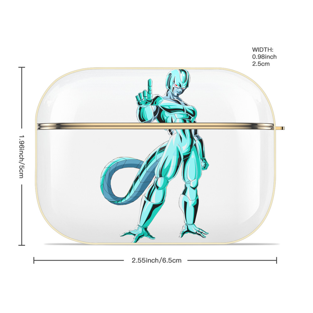 ドラゴンボール クウラ DRAGON BALL Cooler Coora 【AirPods Pro用】ハードシェル保護ケース｜耐衝撃・防指紋・カラビナ付き商品仕様