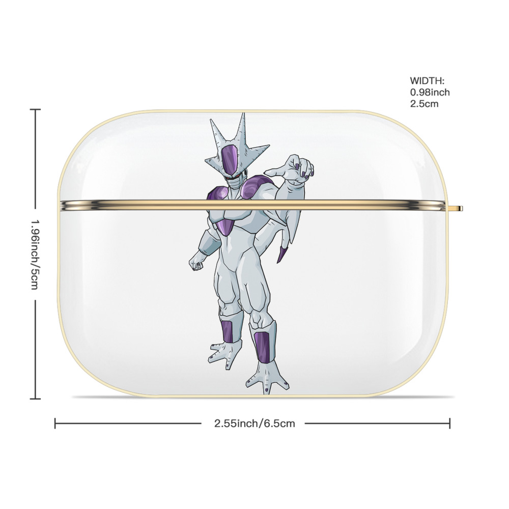 ドラゴンボール クウラ DRAGON BALL Cooler Coora 【AirPods Pro用】ハードシェル保護ケース｜耐衝撃・防指紋・カラビナ付き商品仕様