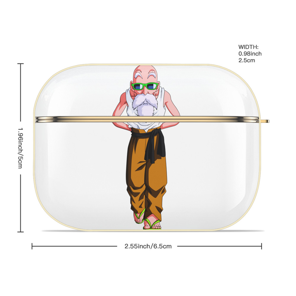 ドラゴンボール 亀仙人（かめせんにん） DRAGON BALL Master Roshi Kame Sennin 【AirPods Pro用】ハードシェル保護ケース｜耐衝撃・防指紋・カラビナ付き商品仕様