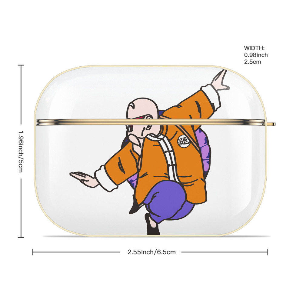ドラゴンボール 亀仙人（かめせんにん） DRAGON BALL Master Roshi Kame Sennin 【AirPods Pro用】ハードシェル保護ケース｜耐衝撃・防指紋・カラビナ付き商品仕様