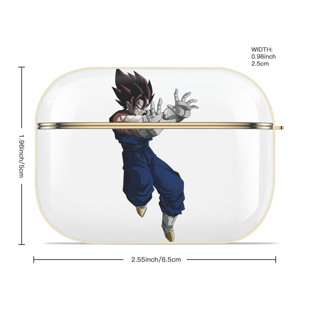 ドラゴンボール ベジット DRAGON BALL Vegetto 【AirPods Pro用】ハードシェル保護ケース｜耐衝撃・防指紋・カラビナ付き商品仕様