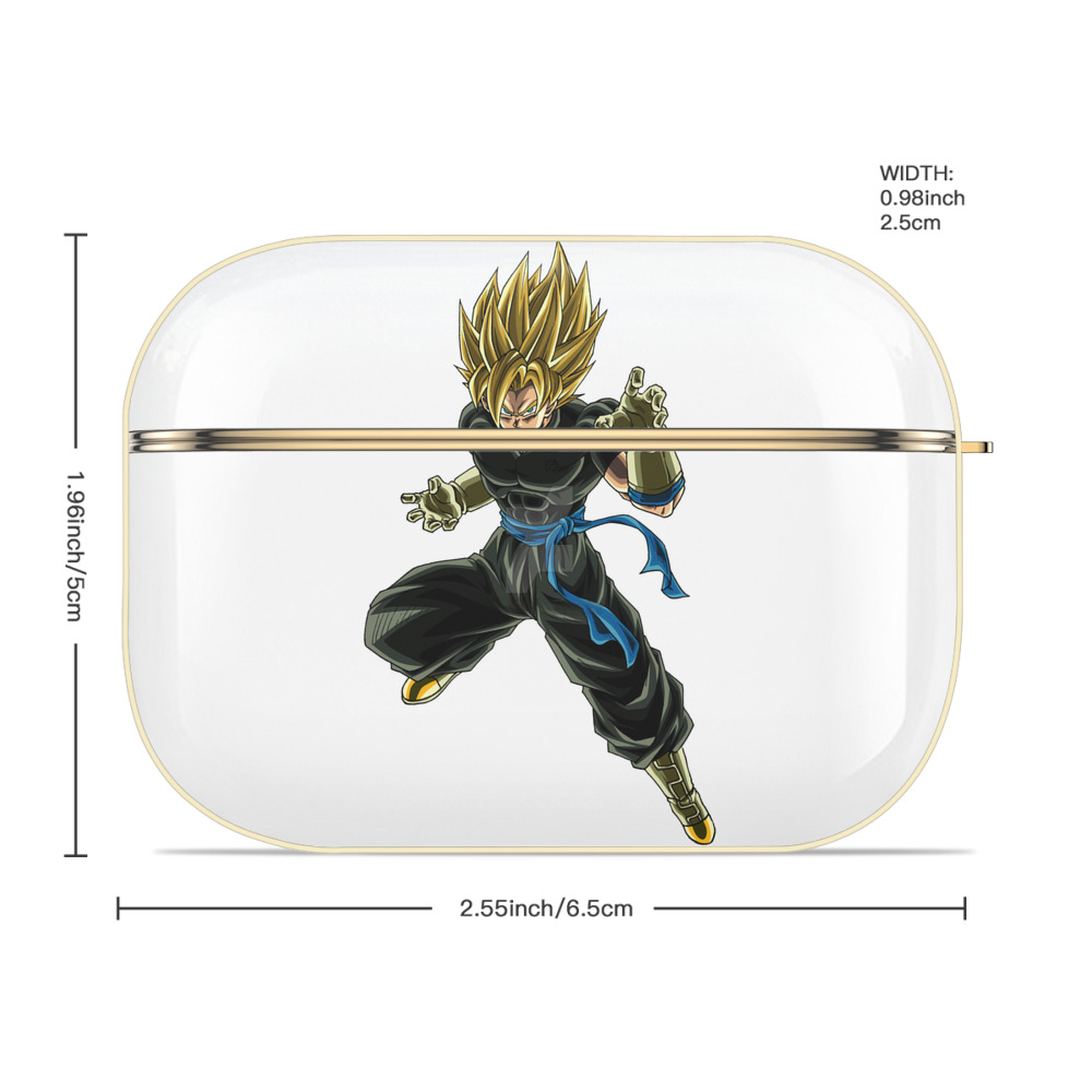 ドラゴンボール ベジット DRAGON BALL Vegetto 【AirPods Pro用】ハードシェル保護ケース｜耐衝撃・防指紋・カラビナ付き商品仕様