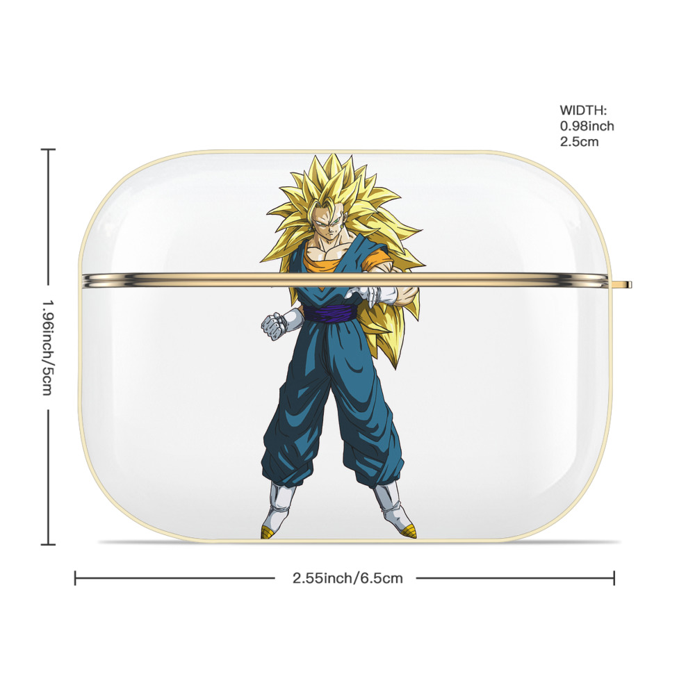 ドラゴンボール ベジット DRAGON BALL Vegetto 【AirPods Pro用】ハードシェル保護ケース｜耐衝撃・防指紋・カラビナ付き商品仕様