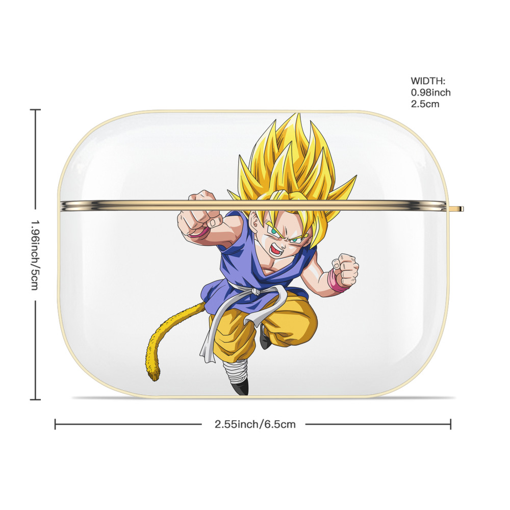 ドラゴンボール ベジット DRAGON BALL Vegetto 【AirPods Pro用】ハードシェル保護ケース｜耐衝撃・防指紋・カラビナ付き商品仕様