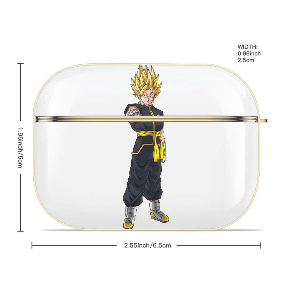 ドラゴンボール ベジット DRAGON BALL Vegetto 【AirPods Pro用】ハードシェル保護ケース｜耐衝撃・防指紋・カラビナ付き商品仕様