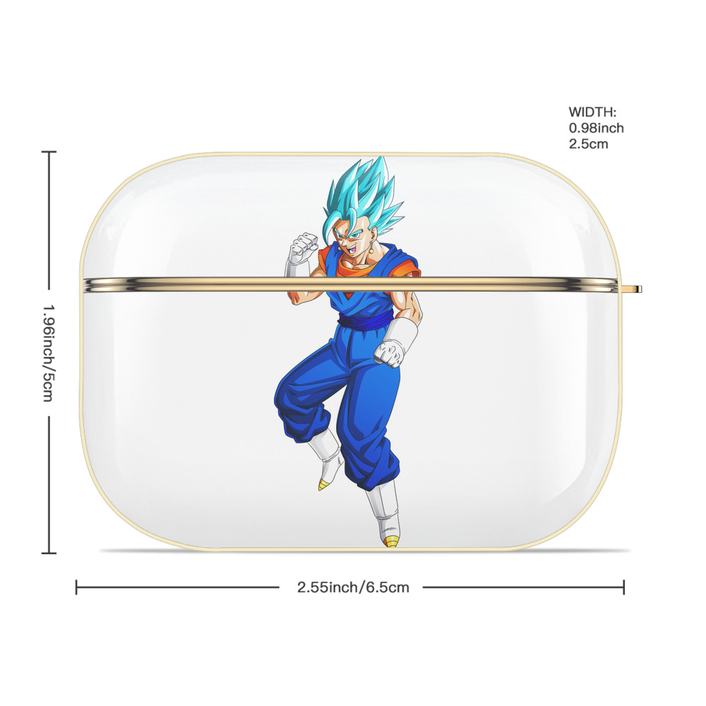 ドラゴンボール ベジット DRAGON BALL Vegetto 【AirPods Pro用】ハードシェル保護ケース｜耐衝撃・防指紋・カラビナ付き商品仕様