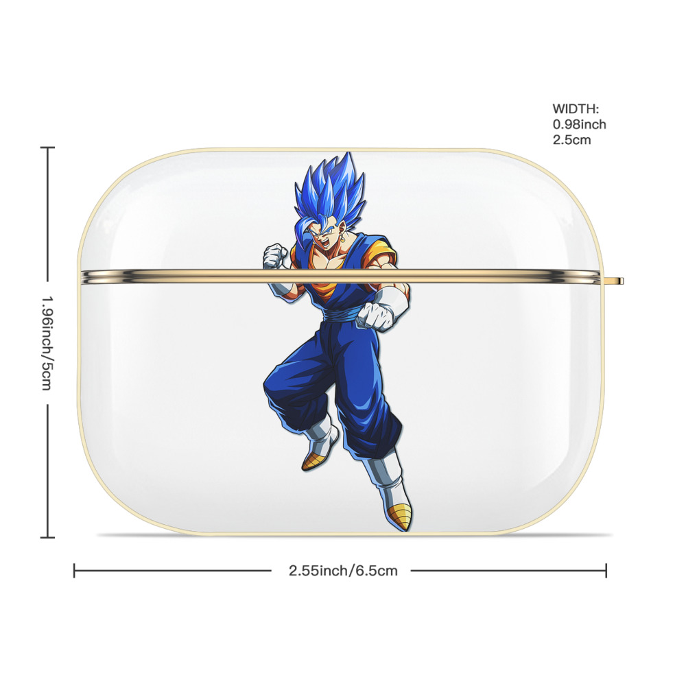 ドラゴンボール ベジット DRAGON BALL Vegetto 【AirPods Pro用】ハードシェル保護ケース｜耐衝撃・防指紋・カラビナ付き商品仕様