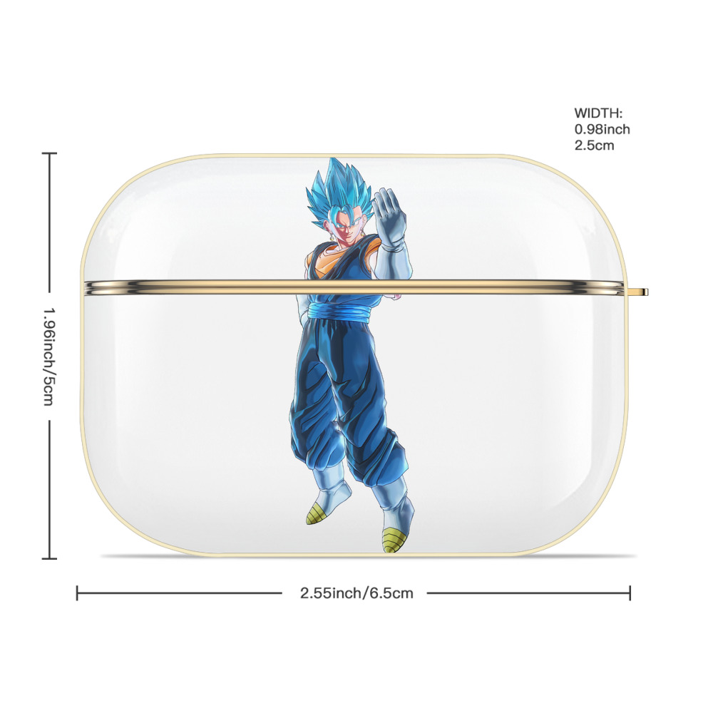 ドラゴンボール ベジット DRAGON BALL Vegetto 【AirPods Pro用】ハードシェル保護ケース｜耐衝撃・防指紋・カラビナ付き商品仕様