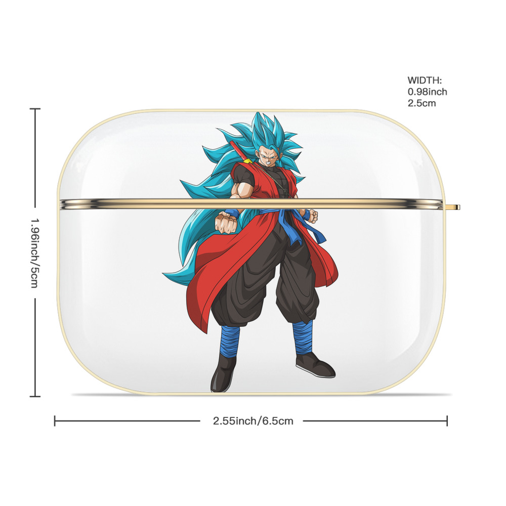 ドラゴンボール ベジット DRAGON BALL Vegetto 【AirPods Pro用】ハードシェル保護ケース｜耐衝撃・防指紋・カラビナ付き商品仕様