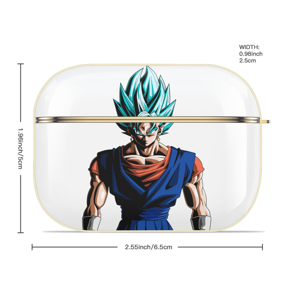 ドラゴンボール ベジット DRAGON BALL Vegetto 【AirPods Pro用】ハードシェル保護ケース｜耐衝撃・防指紋・カラビナ付き商品仕様