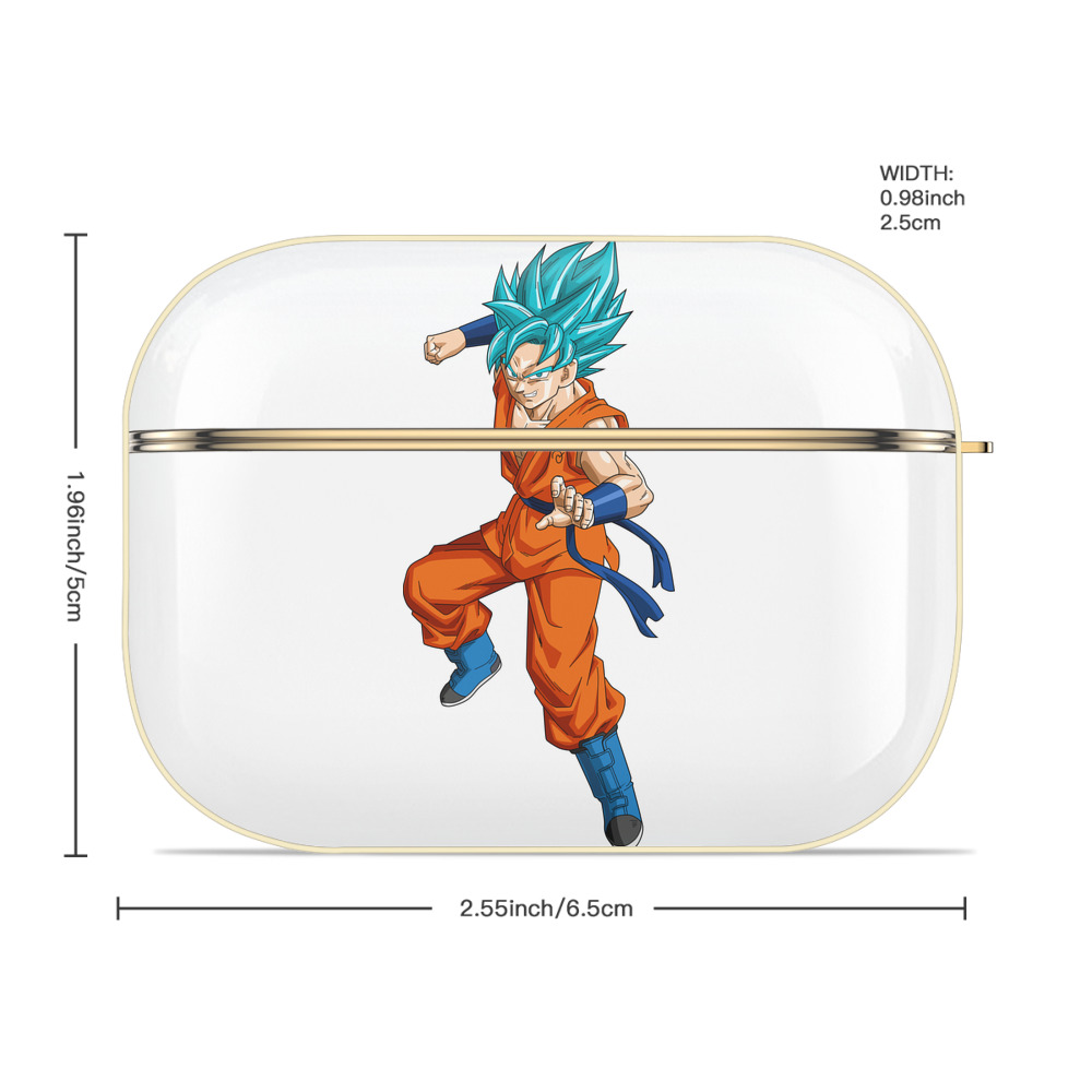 ドラゴンボール ベジット DRAGON BALL Vegetto 【AirPods Pro用】ハードシェル保護ケース｜耐衝撃・防指紋・カラビナ付き商品仕様