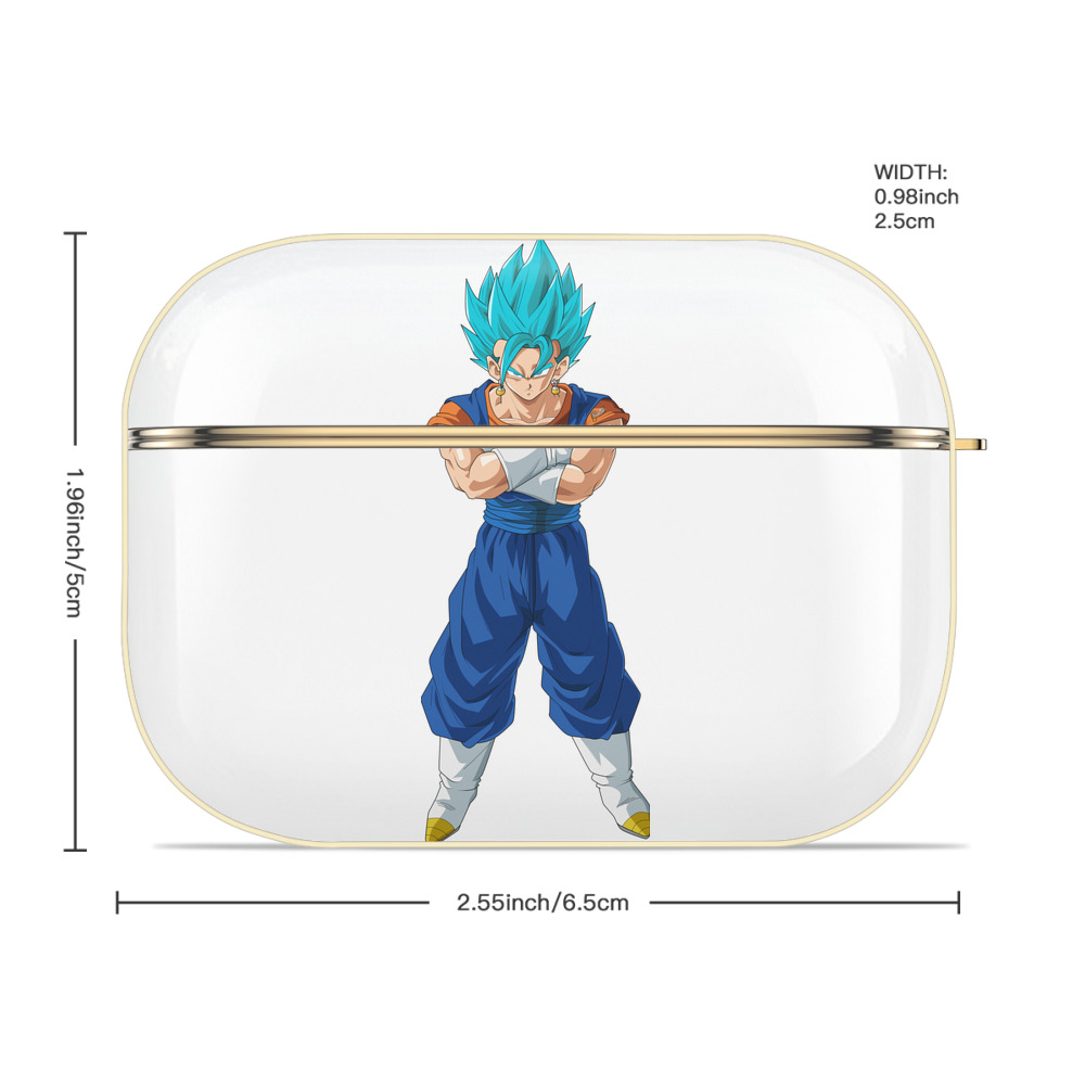 ドラゴンボール ベジット DRAGON BALL Vegetto 【AirPods Pro用】ハードシェル保護ケース｜耐衝撃・防指紋・カラビナ付き商品仕様