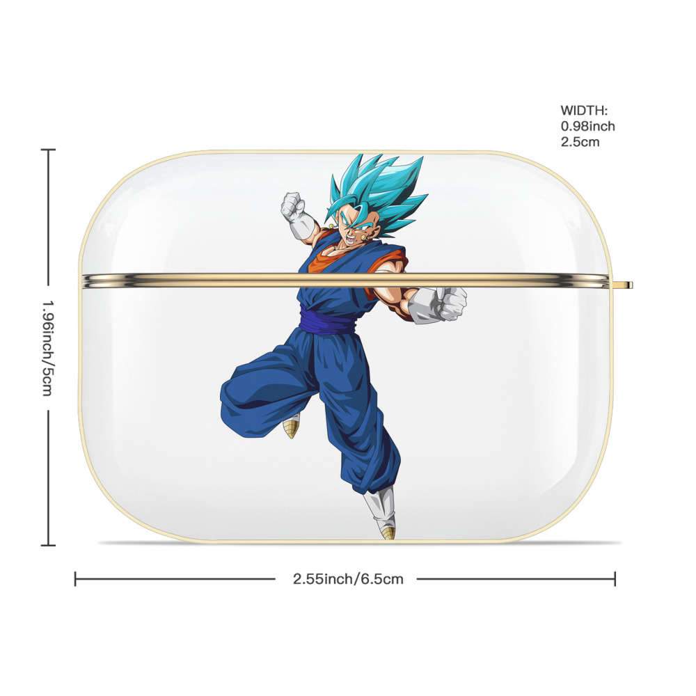 ドラゴンボール ベジット DRAGON BALL Vegetto 【AirPods Pro用】ハードシェル保護ケース｜耐衝撃・防指紋・カラビナ付き商品仕様