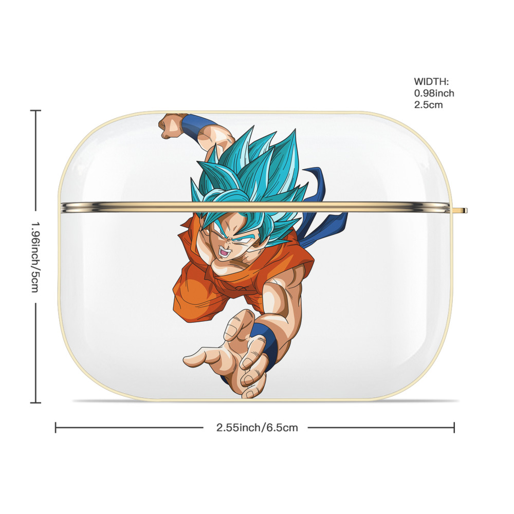 ドラゴンボール ベジット DRAGON BALL Vegetto 【AirPods Pro用】ハードシェル保護ケース｜耐衝撃・防指紋・カラビナ付き商品仕様