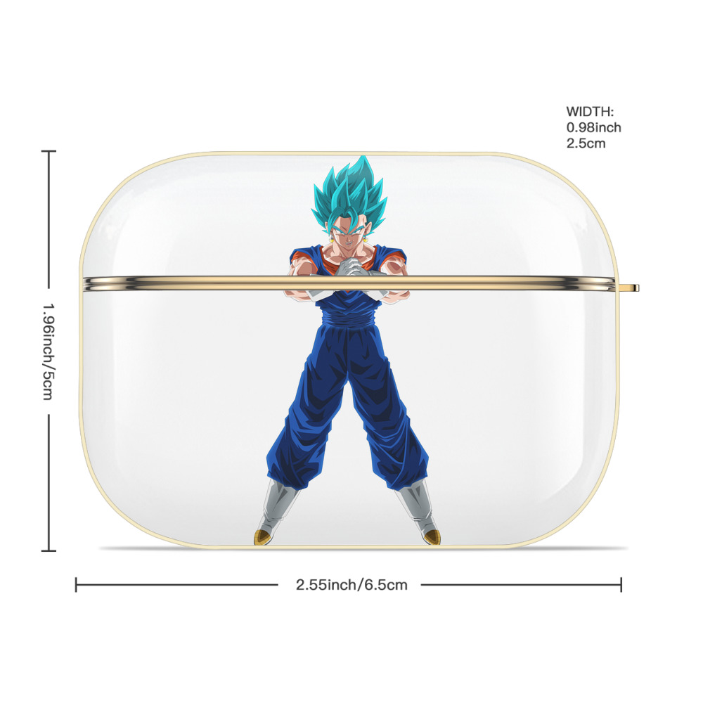 ドラゴンボール ベジット DRAGON BALL Vegetto 【AirPods Pro用】ハードシェル保護ケース｜耐衝撃・防指紋・カラビナ付き商品仕様