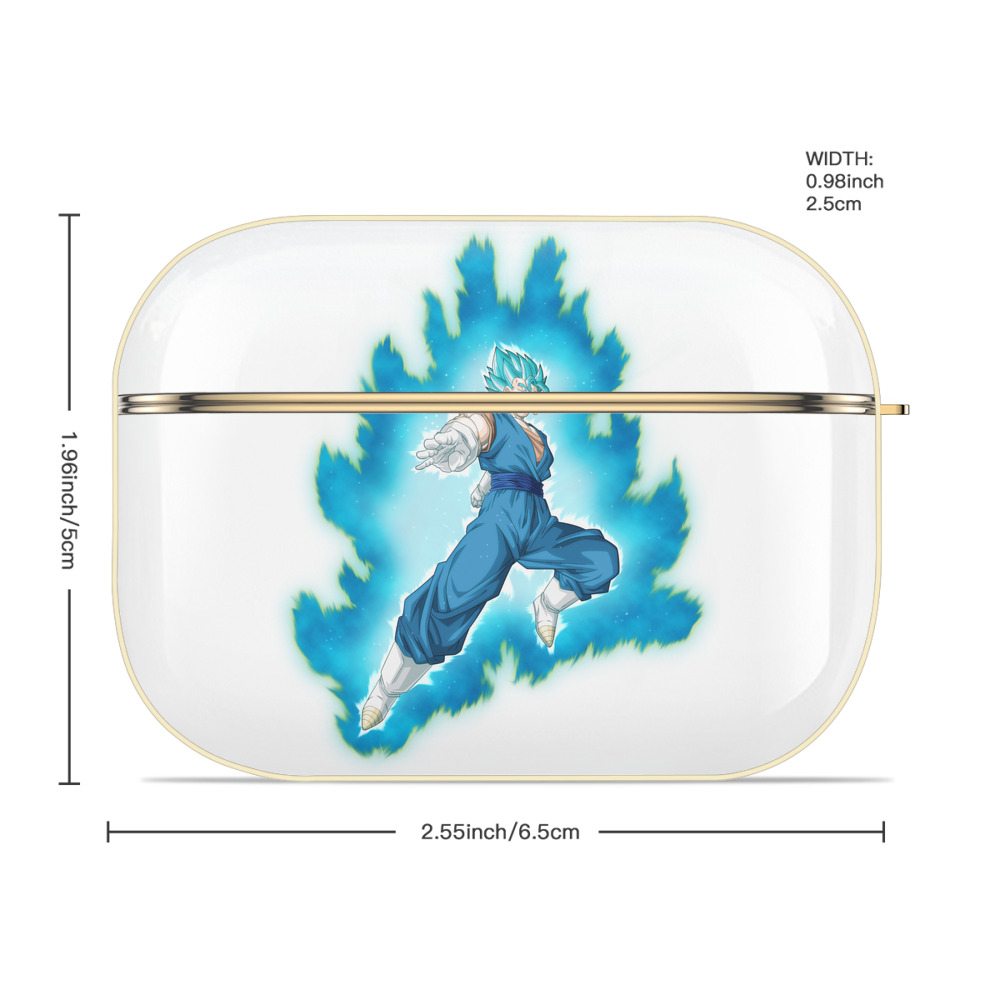 ドラゴンボール ベジット DRAGON BALL Vegetto 【AirPods Pro用】ハードシェル保護ケース｜耐衝撃・防指紋・カラビナ付き商品仕様