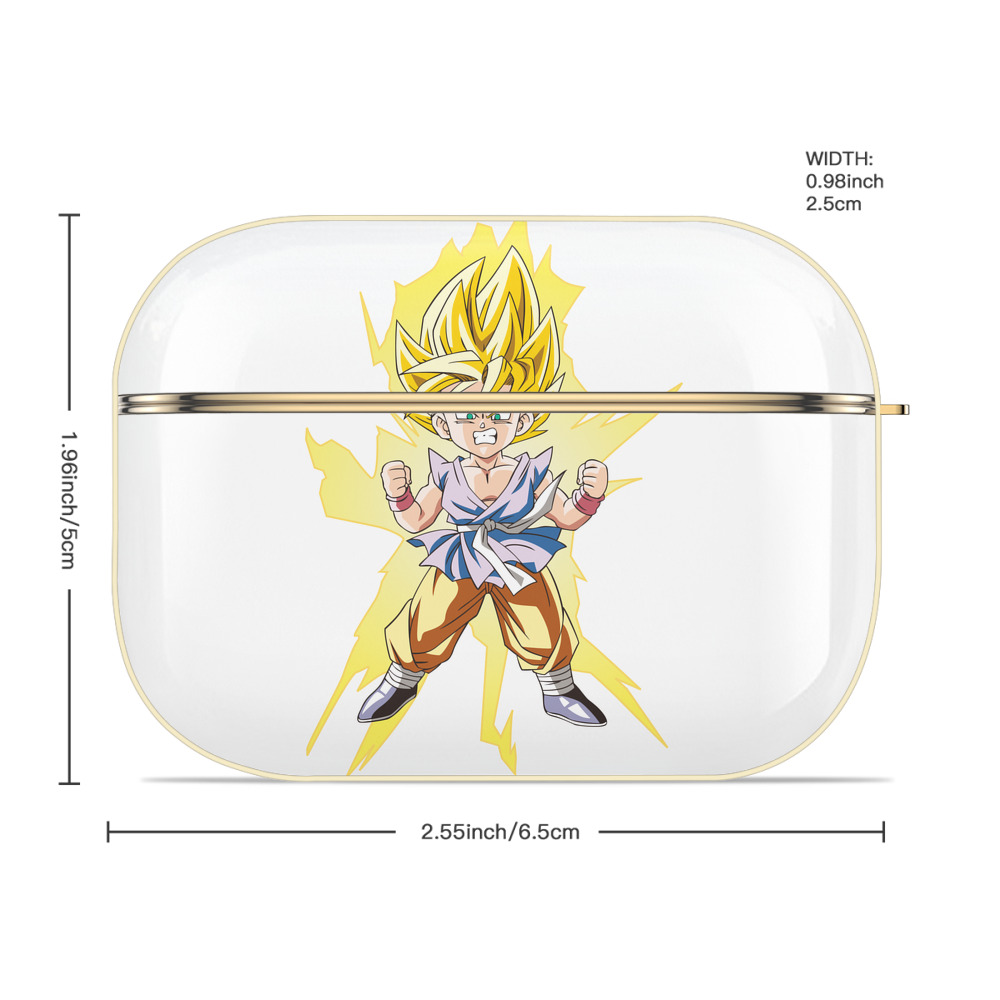ドラゴンボール ベジット DRAGON BALL Vegetto 【AirPods Pro用】ハードシェル保護ケース｜耐衝撃・防指紋・カラビナ付き商品仕様