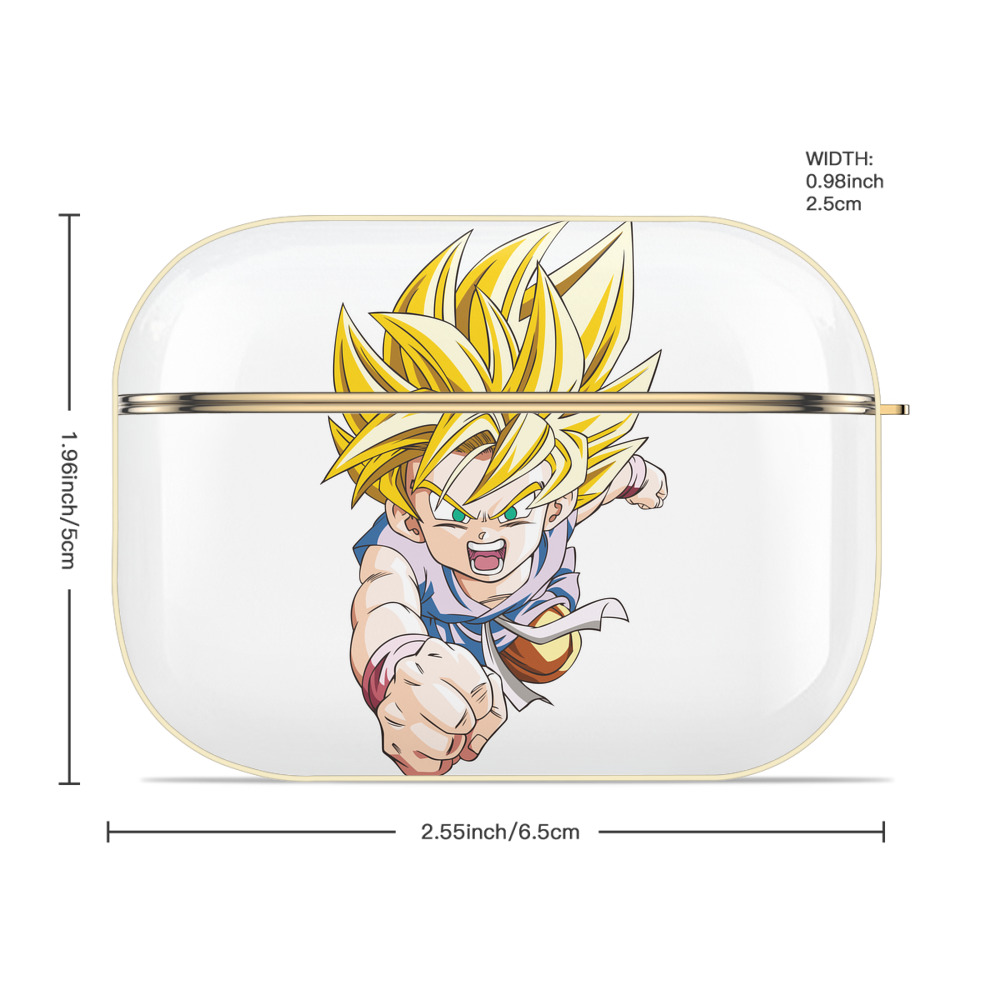ドラゴンボール ベジット DRAGON BALL Vegetto 【AirPods Pro用】ハードシェル保護ケース｜耐衝撃・防指紋・カラビナ付き商品仕様