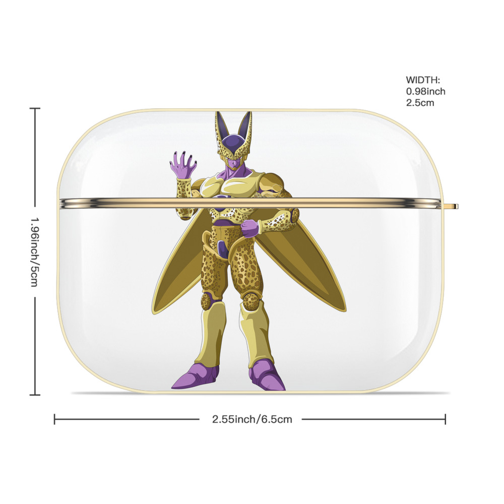 ドラゴンボール セル DRAGON BALL Cell 【AirPods Pro用】ハードシェル保護ケース｜耐衝撃・防指紋・カラビナ付き商品仕様