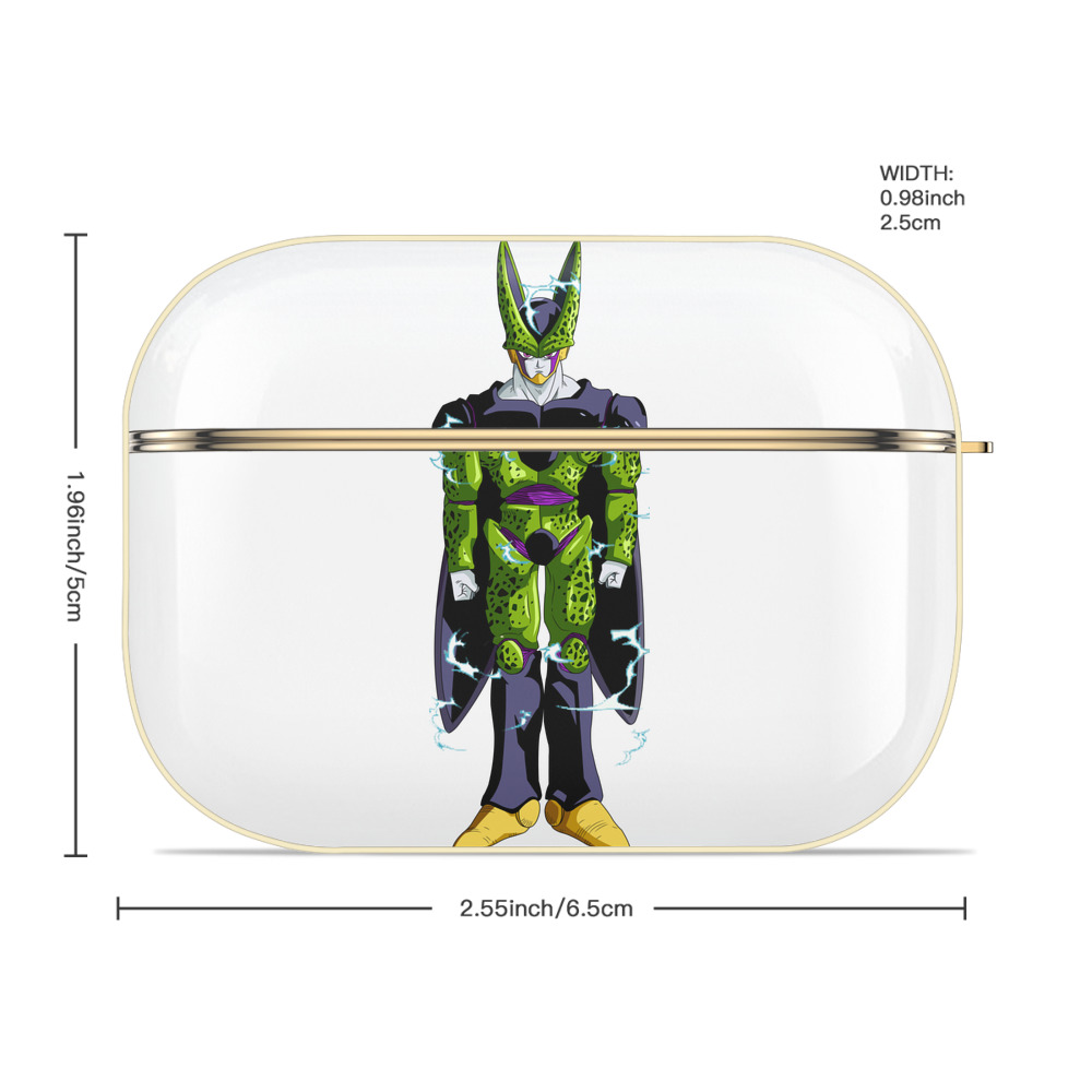 ドラゴンボール セル DRAGON BALL Cell 【AirPods Pro用】ハードシェル保護ケース｜耐衝撃・防指紋・カラビナ付き商品仕様