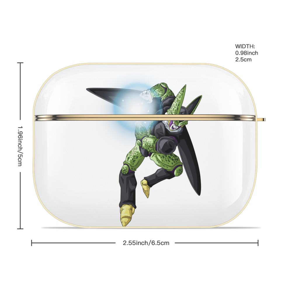 ドラゴンボール セル DRAGON BALL Cell 【AirPods Pro用】ハードシェル保護ケース｜耐衝撃・防指紋・カラビナ付き商品仕様