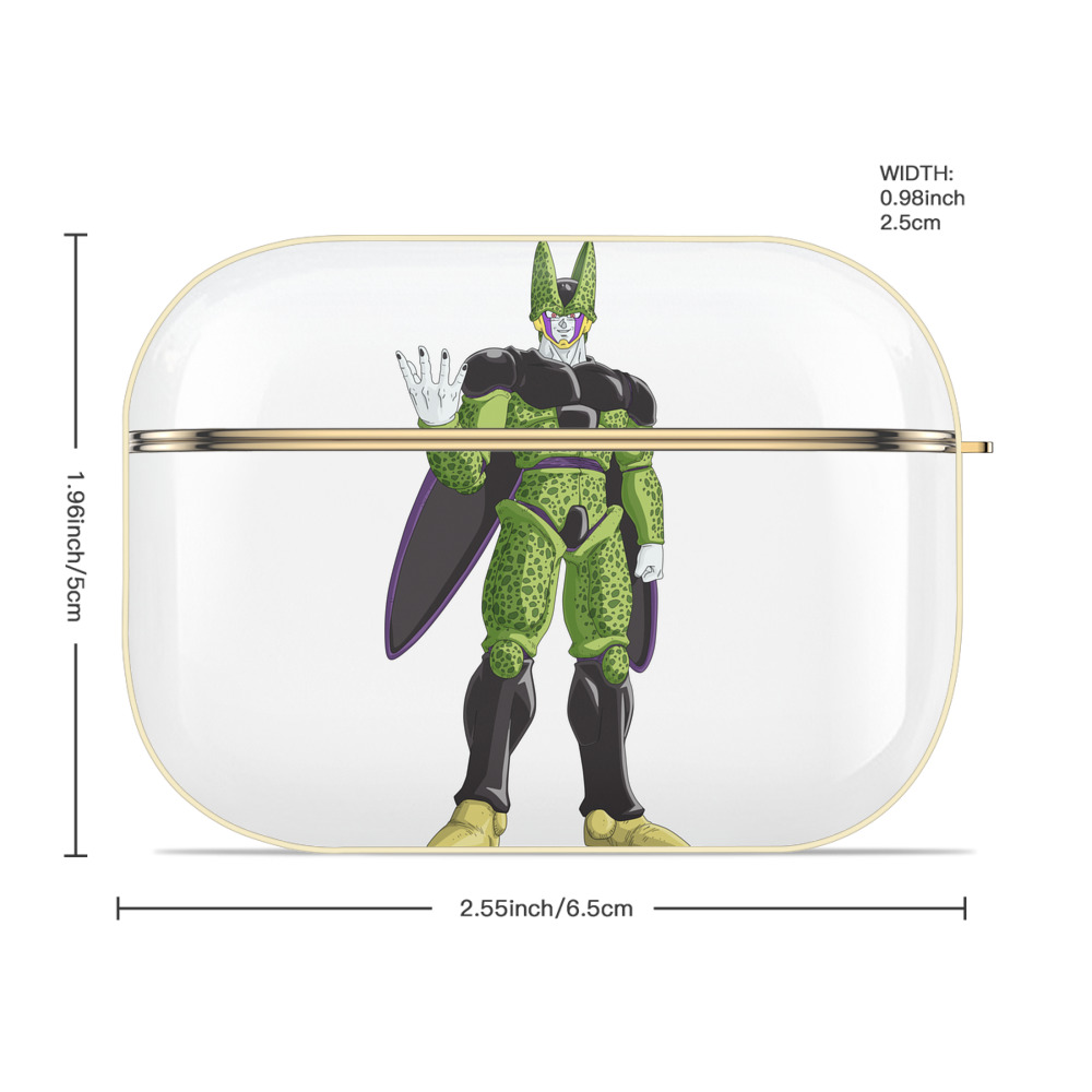 ドラゴンボール セル DRAGON BALL Cell 【AirPods Pro用】ハードシェル保護ケース｜耐衝撃・防指紋・カラビナ付き商品仕様
