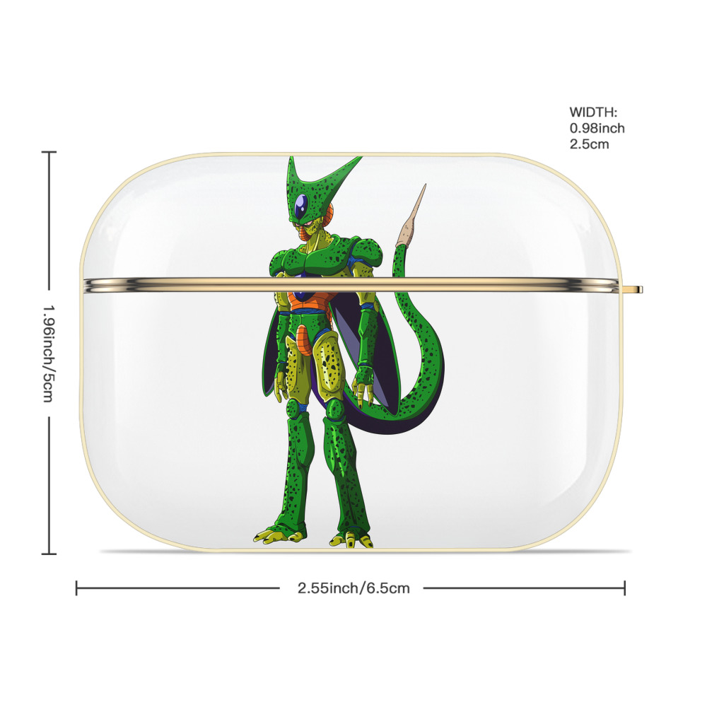 ドラゴンボール セル DRAGON BALL Cell 【AirPods Pro用】ハードシェル保護ケース｜耐衝撃・防指紋・カラビナ付き商品仕様