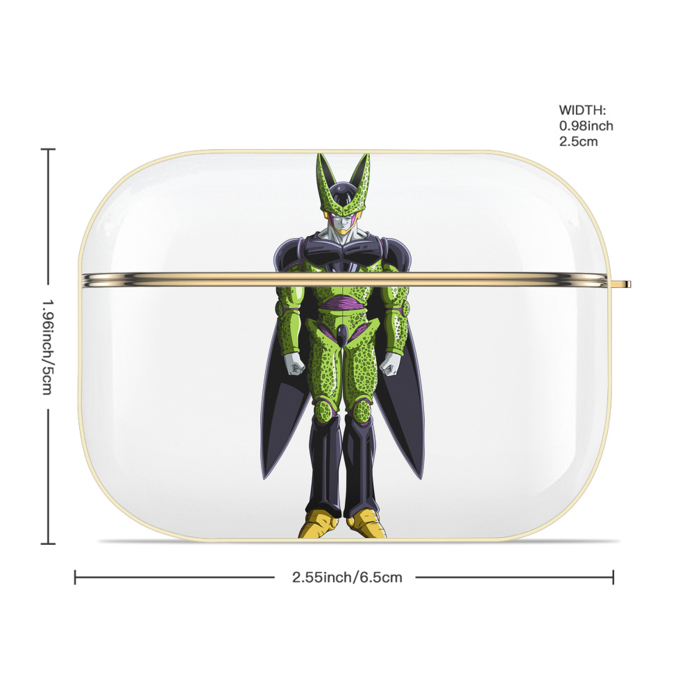 ドラゴンボール セル DRAGON BALL Cell 【AirPods Pro用】ハードシェル保護ケース｜耐衝撃・防指紋・カラビナ付き商品仕様