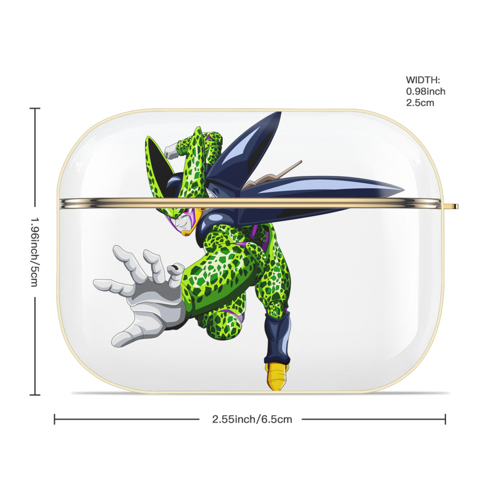 ドラゴンボール セル DRAGON BALL Cell 【AirPods Pro用】ハードシェル保護ケース｜耐衝撃・防指紋・カラビナ付き商品仕様