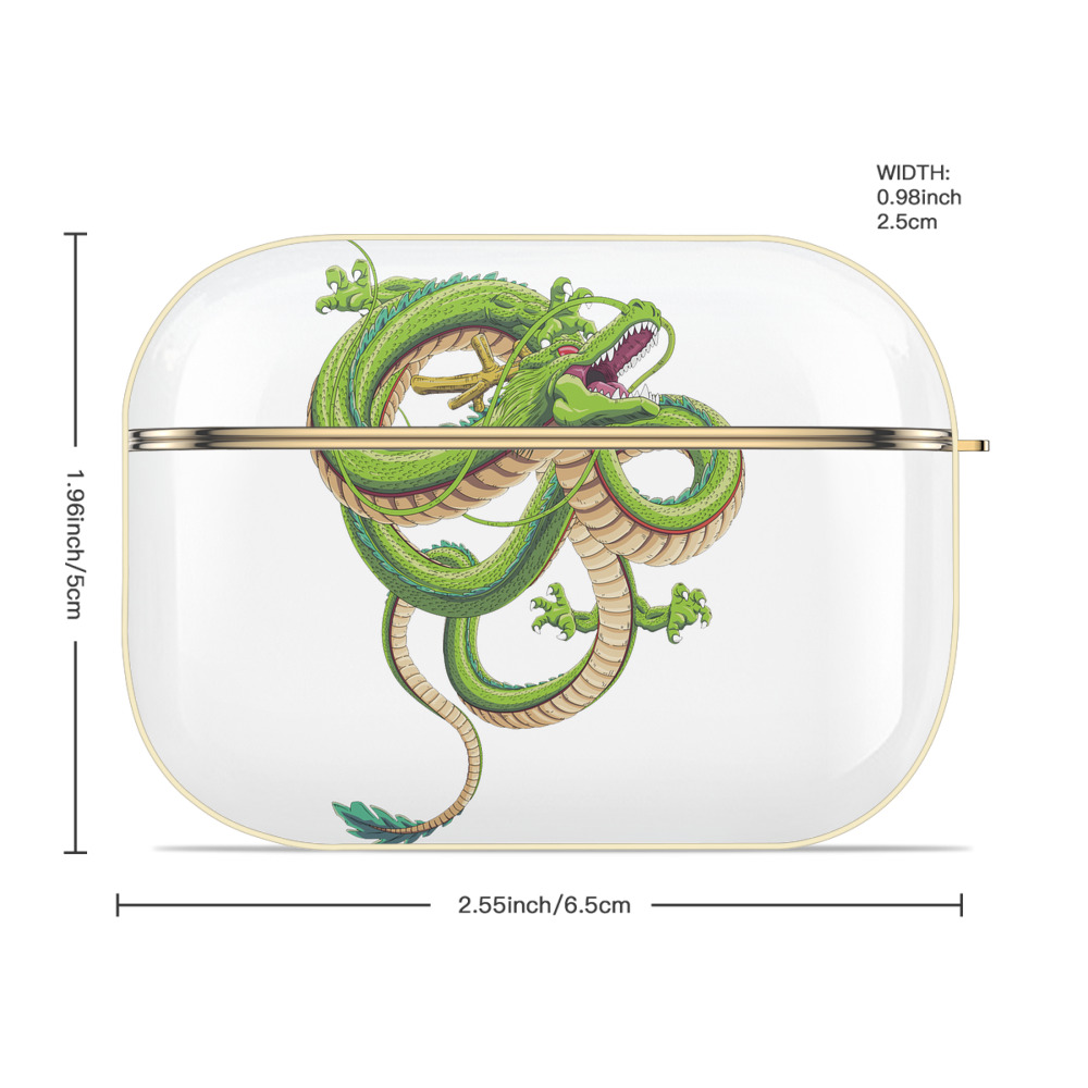ドラゴンボール 神龍 シェンロン DRAGON BALL Shenron 【AirPods Pro用】ハードシェル保護ケース｜耐衝撃・防指紋・カラビナ付き商品仕様