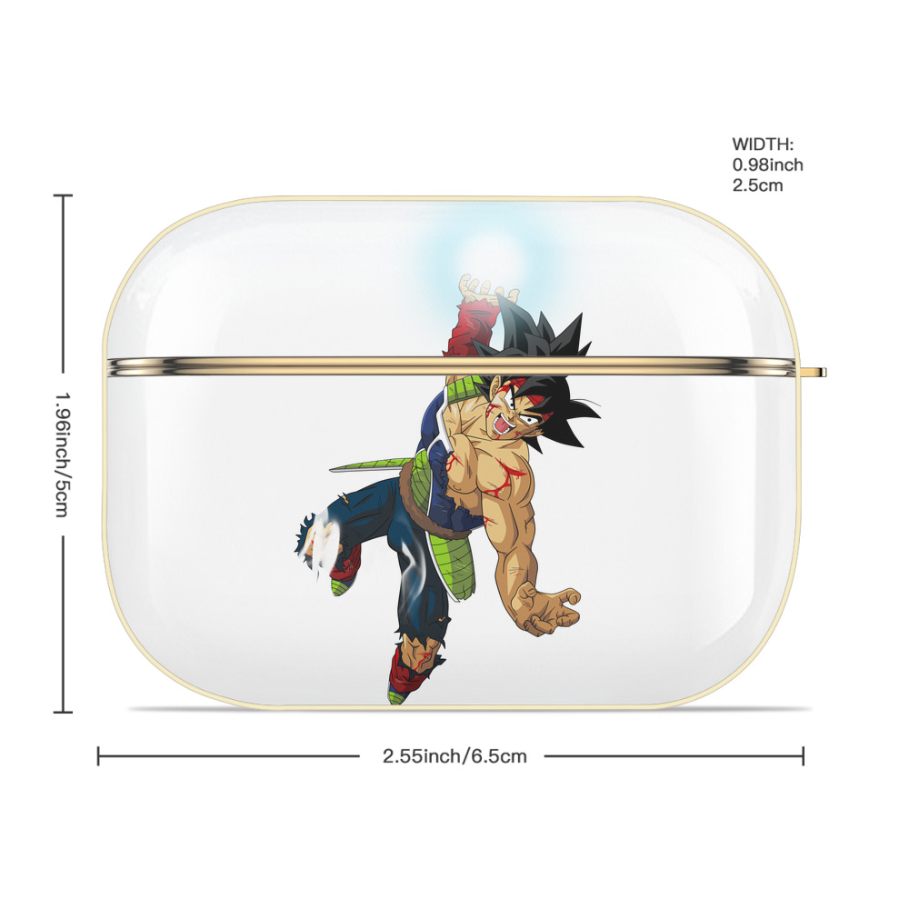 ドラゴンボール バーダック DRAGON BALL Burdock 【AirPods Pro用】ハードシェル保護ケース｜耐衝撃・防指紋・カラビナ付き商品仕様