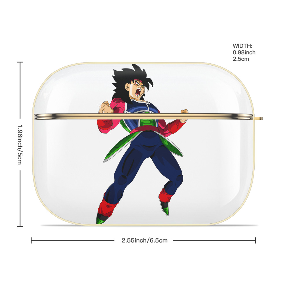 ドラゴンボール バーダック DRAGON BALL Burdock 【AirPods Pro用】ハードシェル保護ケース｜耐衝撃・防指紋・カラビナ付き商品仕様