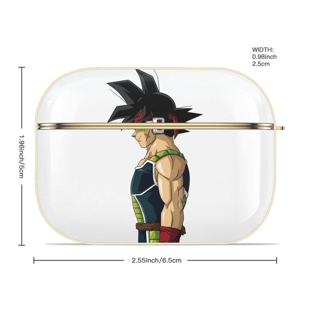 ドラゴンボール バーダック DRAGON BALL Burdock 【AirPods Pro用】ハードシェル保護ケース｜耐衝撃・防指紋・カラビナ付き商品仕様