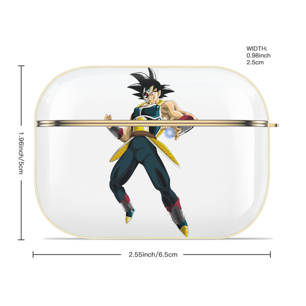 ドラゴンボール バーダック DRAGON BALL Burdock 【AirPods Pro用】ハードシェル保護ケース｜耐衝撃・防指紋・カラビナ付き商品仕様