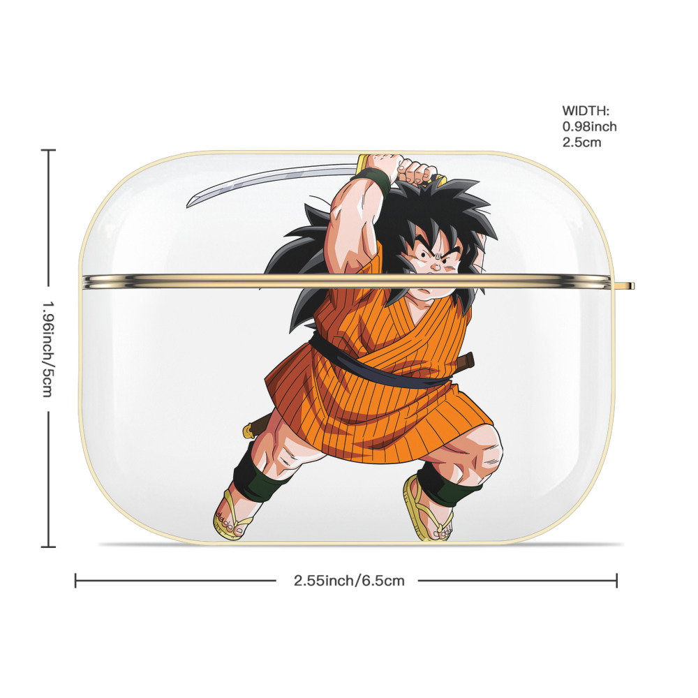 ドラゴンボール やじろべえ DRAGON BALL Yajirobe 【AirPods Pro用】ハードシェル保護ケース｜耐衝撃・防指紋・カラビナ付き商品仕様