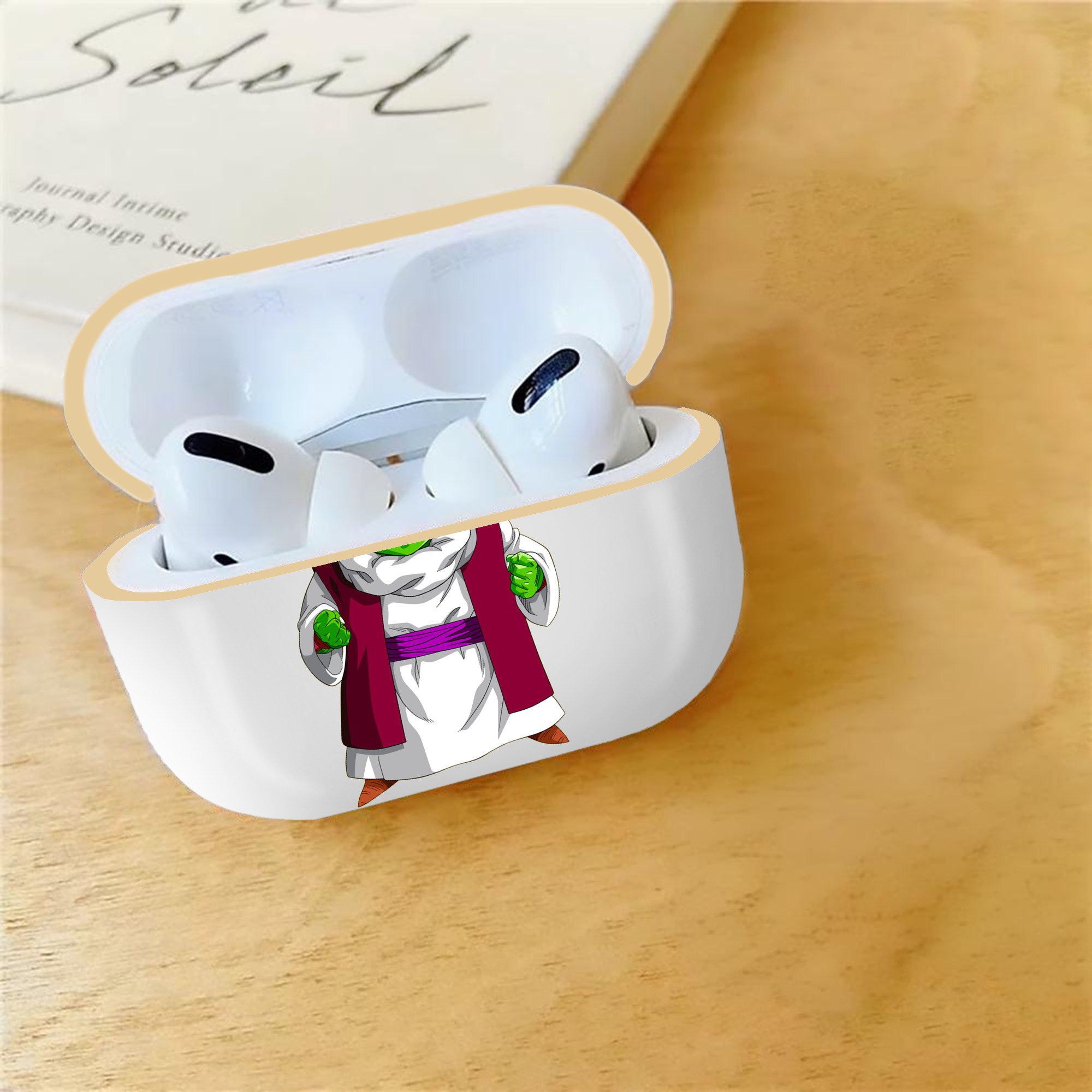 ドラゴンボール ピッコロ DRAGON BALL Piccolo 【AirPods Pro用】ハードシェル保護ケース｜耐衝撃・防指紋・カラビナ付き商品仕様