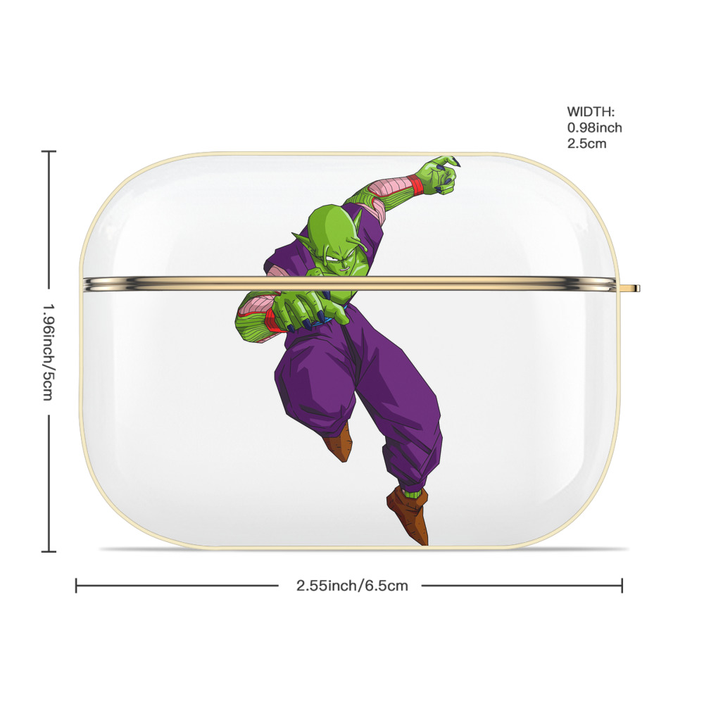 ドラゴンボール ピッコロ DRAGON BALL Piccolo 【AirPods Pro用】ハードシェル保護ケース｜耐衝撃・防指紋・カラビナ付き商品仕様