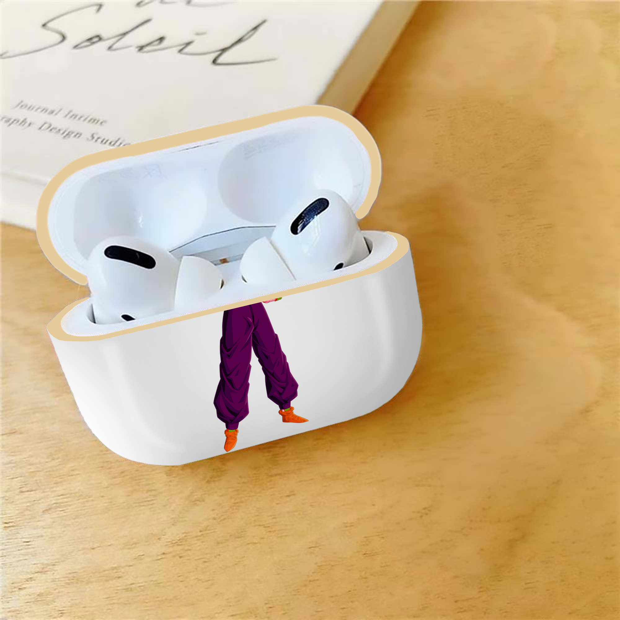 ドラゴンボール ピッコロ DRAGON BALL Piccolo 【AirPods Pro用】ハードシェル保護ケース｜耐衝撃・防指紋・カラビナ付き商品仕様